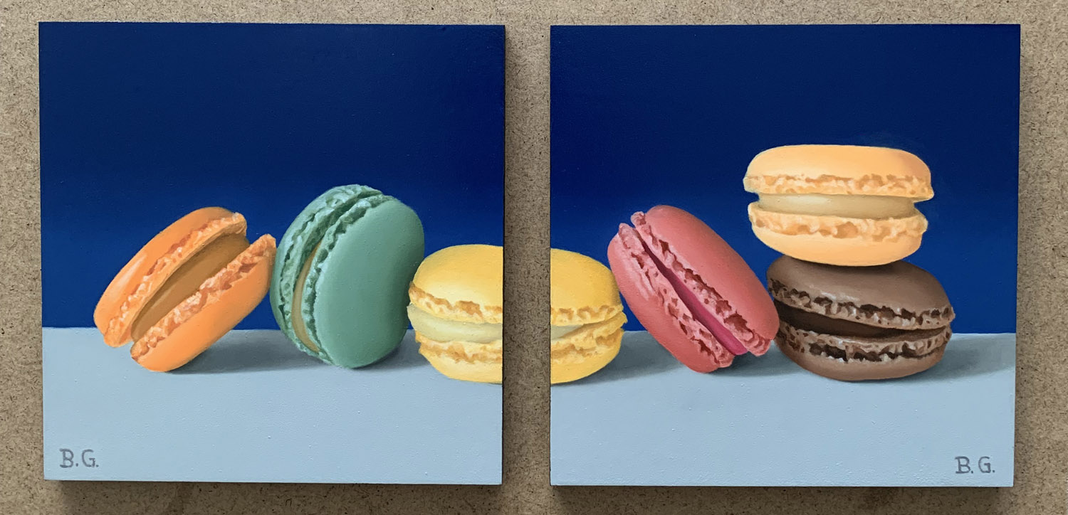 Macarons (diptych)