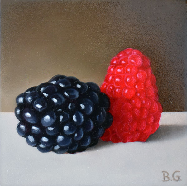 Raspberry and blackberry