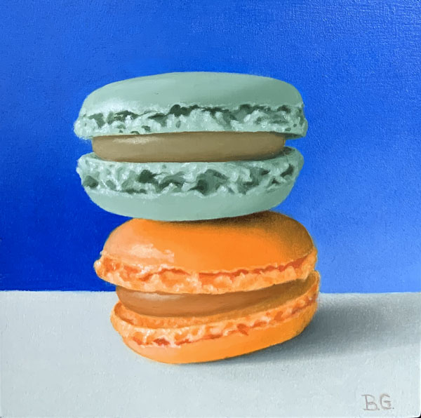 Two macarons